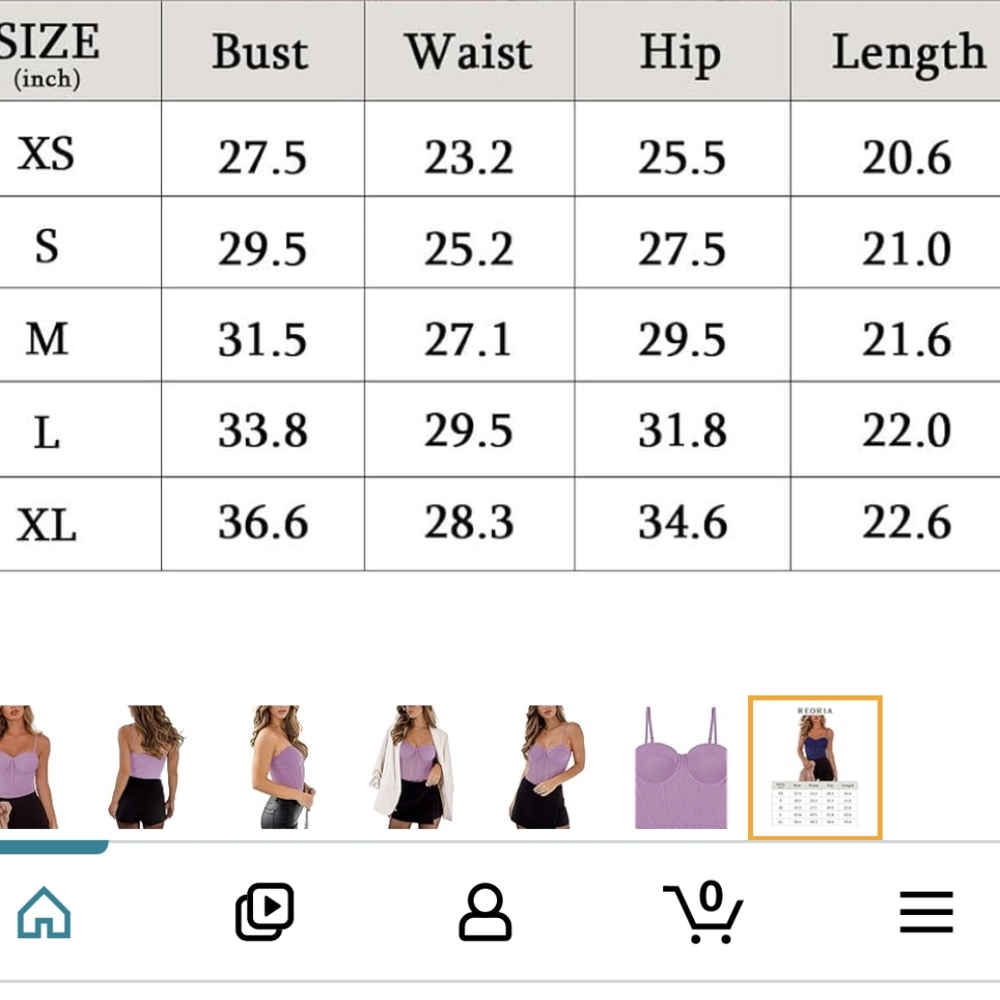 REORIA Women's Body Suit Slim XL - Picture 9 of 9